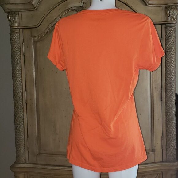 Women's Rhinestone Bedazzled Oklahoma State University Cowboys Short Sleeve Tee - Picture 3 of 7